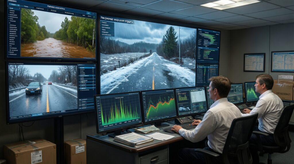 Погода и сезонные риски: паводок, гололёд, жара - готовность служб и рекомендации - иллюстрация